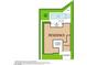 Plot plan shows the house's location relative to pool, patio, driveway, and surrounding landscape at 11895 Skyline Arch Ct, Las Vegas, NV 89138