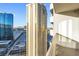 Balcony with a view of the city and neighboring high rise buildings at 135 E Harmon Ave # 2601&2603, Las Vegas, NV 89109