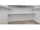 Walk-in closet with built in shelves at 1381 Robard St, Las Vegas, NV 89135