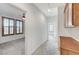 A hallway showing bedroom and storage with great lighting, perfect for navigating the space with ease at 1381 Robard St, Las Vegas, NV 89135