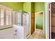 Bathroom featuring a shower over tub, and a small closet at 1424 Desert Hills Dr, Las Vegas, NV 89117