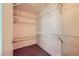 Walk-in closet with wire shelving for ample storage at 1424 Desert Hills Dr, Las Vegas, NV 89117