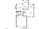 Detailed first floor floor plan shows kitchen, living room, Gathering room, and garage layout at 1444 Country Hollow Dr, Las Vegas, NV 89117