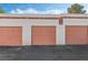 A row of garages in front of the building at 1800 Edmond St # 108, Las Vegas, NV 89146