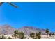 Panoramic landscape featuring mountains and palm trees at 2133 Linden Tree St, Las Vegas, NV 89156