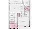 Detailed floor plan showing the layout of the bedrooms, bathrooms, kitchen, and living spaces at 29 Faro De Marbella Ct, Henderson, NV 89011