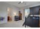 Bedroom featuring a bunk bed, black dresser, and a private bathroom at 3 Chenal Pass, Henderson, NV 89052