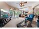 Inviting living room featuring comfortable seating and abundant natural light at 306 Treehouse Ct, Henderson, NV 89012