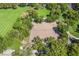 Aerial view of a sand volleyball court, perfect for neighborhood matches at 306 Treehouse Ct, Henderson, NV 89012