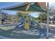 Neighborhood playground with shade structure, slide, climbing structure and playground at 387 Layla Bay St, Henderson, NV 89014