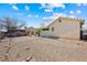 Spacious backyard with block wall, covered patio, and potential for gardening and relaxation at 3910 Cheryl Clay Way, North Las Vegas, NV 89032