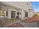 Covered back patio provides a cool shady area for relaxing and outdoor activities at 4200 Topsider St, Las Vegas, NV 89129