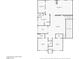 Detailed floor plan showcasing layout of second floor including bedrooms, bathrooms, and office at 4200 Topsider St, Las Vegas, NV 89129