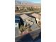 Aerial view of the house, with amazing landscaping at 4220 Porticella Ave, North Las Vegas, NV 89084