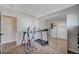 Bright exercise room with mirrored closet doors and neutral carpet at 4815 Palacio Ct, Las Vegas, NV 89122