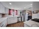 Updated kitchen featuring stainless steel appliances, stylish backsplash, and stainless steel appliances at 4815 Palacio Ct, Las Vegas, NV 89122