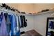 Spacious walk-in closet with ample shelving and hanging space at 5205 Mantua Ct, Las Vegas, NV 89130