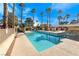 Community pool with plenty of space for lounging at 7232 Vista Bonita Dr, Las Vegas, NV 89149