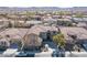 Aerial view of the house and surrounding neighborhood at 7435 Sun Summit Ct, Las Vegas, NV 89178