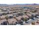 Aerial view showcasing the community and surrounding landscape at 7435 Sun Summit Ct, Las Vegas, NV 89178