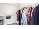 Walk-in closet with clothing racks and shelving at , Las Vegas, NV 89122