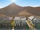 View of homes with desert mountain in the background at 108 Kimberlite Dr, Henderson, NV 89011