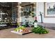 Close-up of a curated wine and cheese setup next to a custom temperature-controlled wine room at 1786 Diamond Rim Ct, Henderson, NV 89012