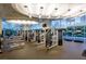 Bright fitness center featuring modern exercise equipment and floor-to-ceiling windows at 322 Karen Ave # 1101, Las Vegas, NV 89109