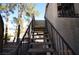 Exterior stairwell leading to a condo entrance at 3561 Arville St # 801B, Las Vegas, NV 89103