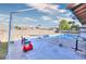 Outdoor pool featuring a covered patio area, landscaping and fencing at 3826 S Torrey Pines Dr, Las Vegas, NV 89103