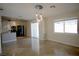 Bright dining area with modern pendant lighting, patio access, and views to backyard at 5732 Heron Ave, Las Vegas, NV 89107