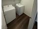 Laundry room featuring modern washer and dryer at 6154 Rathbone St, Las Vegas, NV 89166