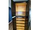 Kitchen pantry with modern adjustable shelving at 6154 Rathbone St, Las Vegas, NV 89166