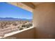 Desert landscape and mountain range featuring clear blue skies at 700 Aztec Cir # 2E, Mesquite, NV 89027