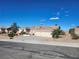 Well-maintained single-story home with desert landscaping and a spacious three-car garage at 7076 Oakleigh Dr, Las Vegas, NV 89110