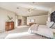 This main bedroom has great natural light and carpeted floor at 8875 Steven Chase Ct, Las Vegas, NV 89149