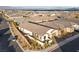 Wide aerial view of a community featuring well maintained homes at 11900 Star Grass Ave, Las Vegas, NV 89138