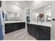 Bright bathroom with double vanities, granite countertops, and modern fixtures at 11900 Star Grass Ave, Las Vegas, NV 89138