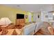 Bright living room featuring hardwood floors and neutral color palette at 1544 Tilman Ln, Boulder City, NV 89005