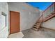 Back exterior with stairs and storage at 1800 Edmond St # 252, Las Vegas, NV 89146