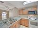 Kitchen features granite countertops and stainless steel appliances at 1800 Edmond St # 252, Las Vegas, NV 89146