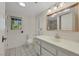 Clean bathroom, featuring a vanity and tiled floor at 1808 Birch St, Las Vegas, NV 89102