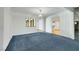 Dining room with chandelier and kitchen view at 1808 Birch St, Las Vegas, NV 89102