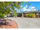 Brick walkway and landscaping leading to a ranch style home at 1808 Birch St, Las Vegas, NV 89102