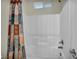 Well-maintained bathtub and shower combination in a clean, bright bathroom at 2593 Indigo Cloud Ct, Las Vegas, NV 89142