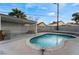 Escape to this private kidney-shaped pool and backyard oasis at 5509 Evergreen Ave, Las Vegas, NV 89107