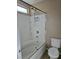 Bathroom with shower/tub combo at 6460 Raven Hall St, North Las Vegas, NV 89084