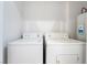 Washer and dryer hookups for convenient in-home laundry at 659 D Ave, Boulder City, NV 89005