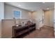 Upstairs hallway with storage and access to bedrooms at 6713 Chambers Lake Ct, North Las Vegas, NV 89084