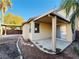 Covered patio with concrete flooring and access to backyard at 773 Valley Rise Dr, Henderson, NV 89052